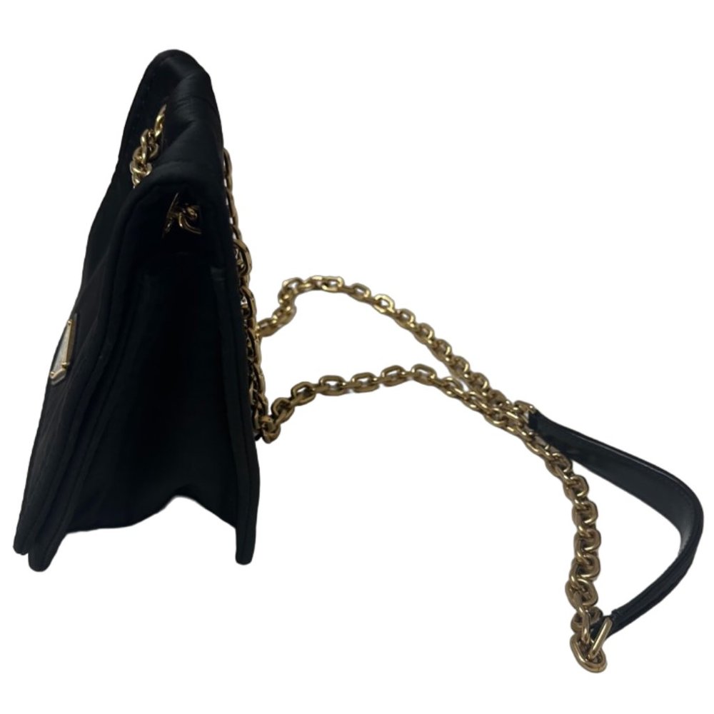 Prada Tessuto Nylon Chain Crossbody Shoulder Bag Black - Picture 13 of 16